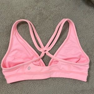 Lululemon athletica pink sports bra